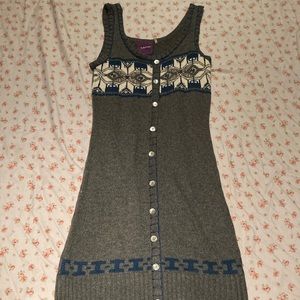 Super cute sweater dress mini dress